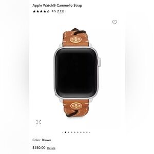 Tory Burch - Apple Watch Cammello Strap